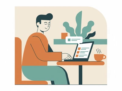 Geometric Illustration Style